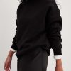 Women AhaAha Hoodies & Sweatshirts | Terry Fleece Cloud Nine Crew-Neck Sweatshirt