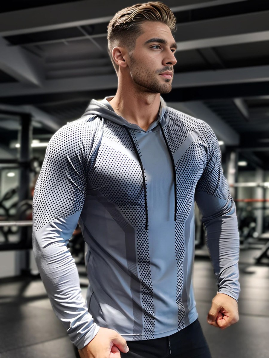 Men Ahaselected | Core Hooded Performance Shirt 2.0