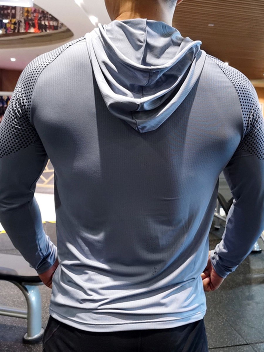 Men Ahaselected | Core Hooded Performance Shirt 2.0