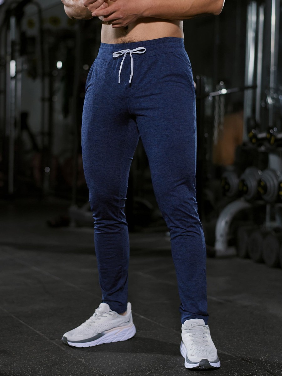 Men AhaAha | Softest Sunday Performance Pant With Back Zip Pocket