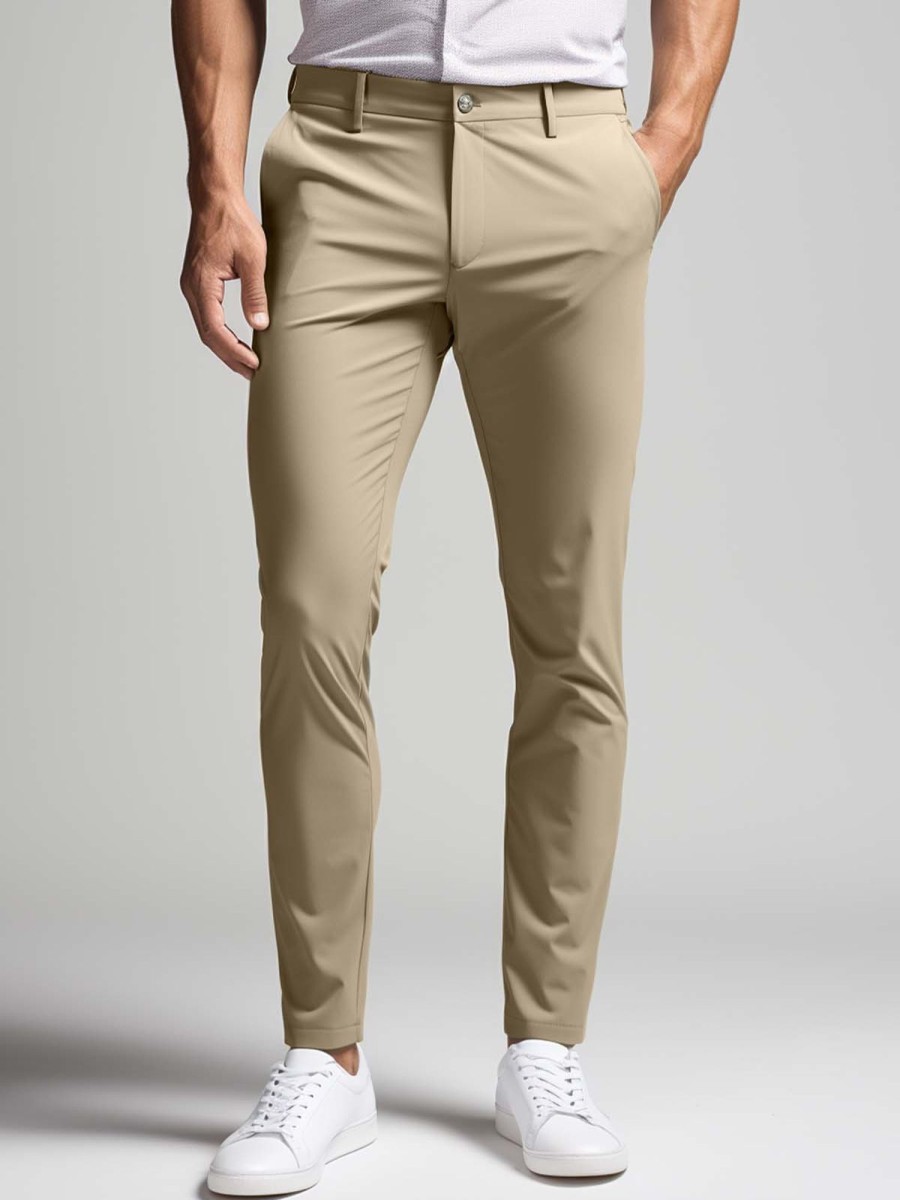 Men Ahaselected | All Day Elite Performance Chino Pant Slim Tapered - Skinny Fit