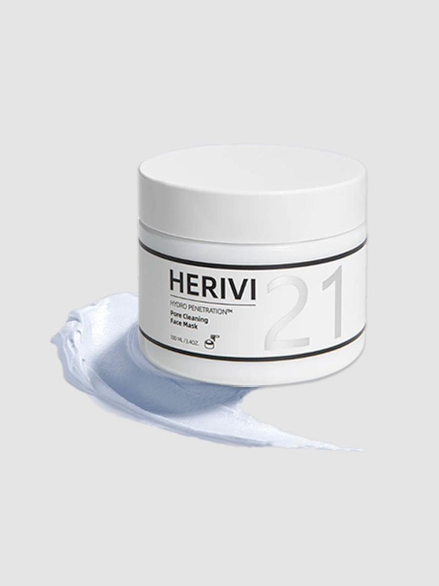 Women AhaSelectedBrands Skincare | Herivi Deep Pore Cleansing Clay Mask 100 Ml / 3.4 Oz