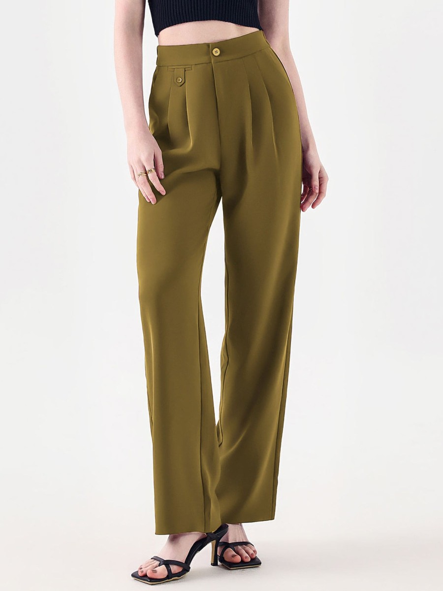 Women Ahaselected Pants | Comfy Wide-Leg Pants