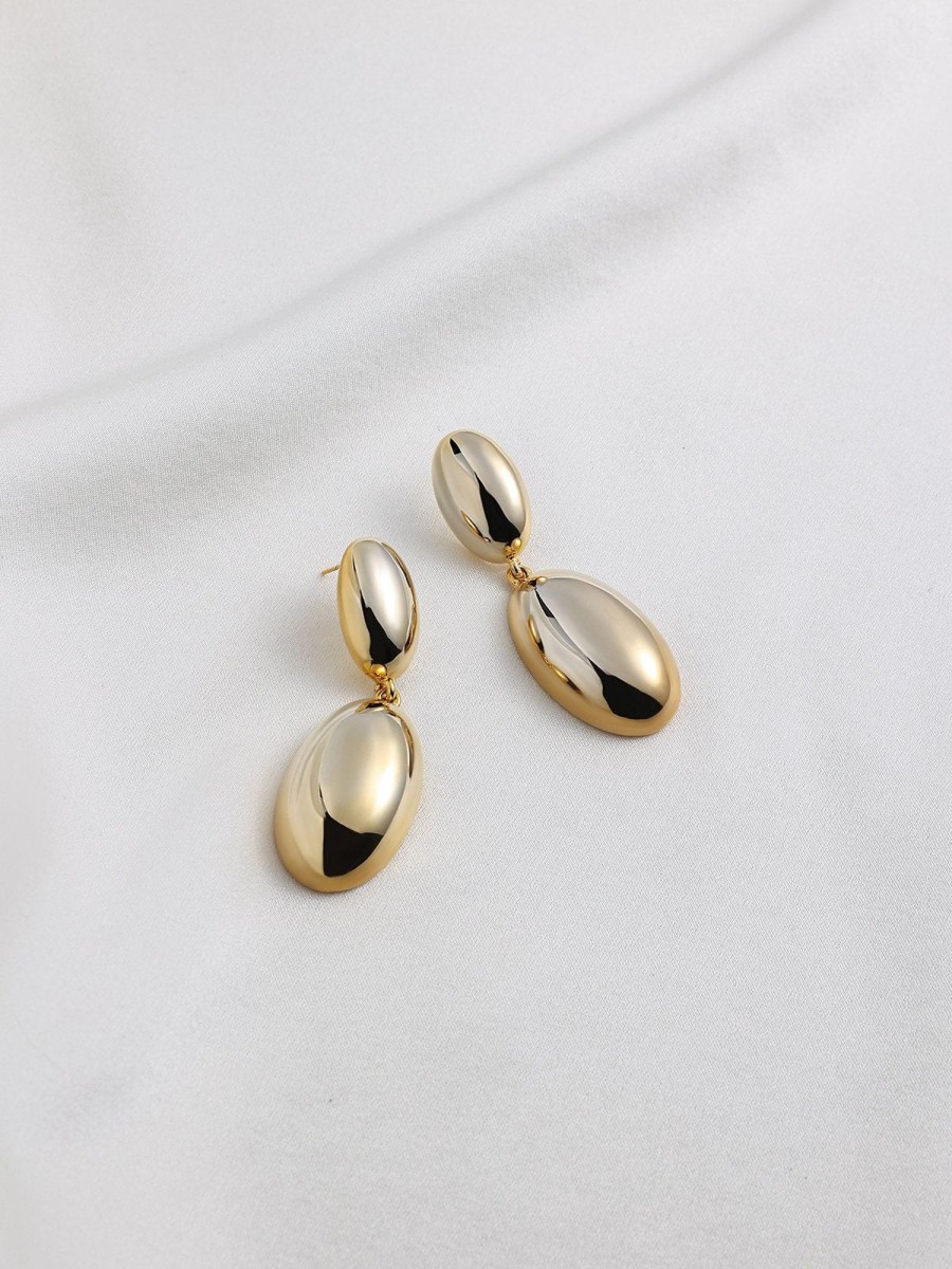 Women Ahaselected Earrings | Semioval Earrings