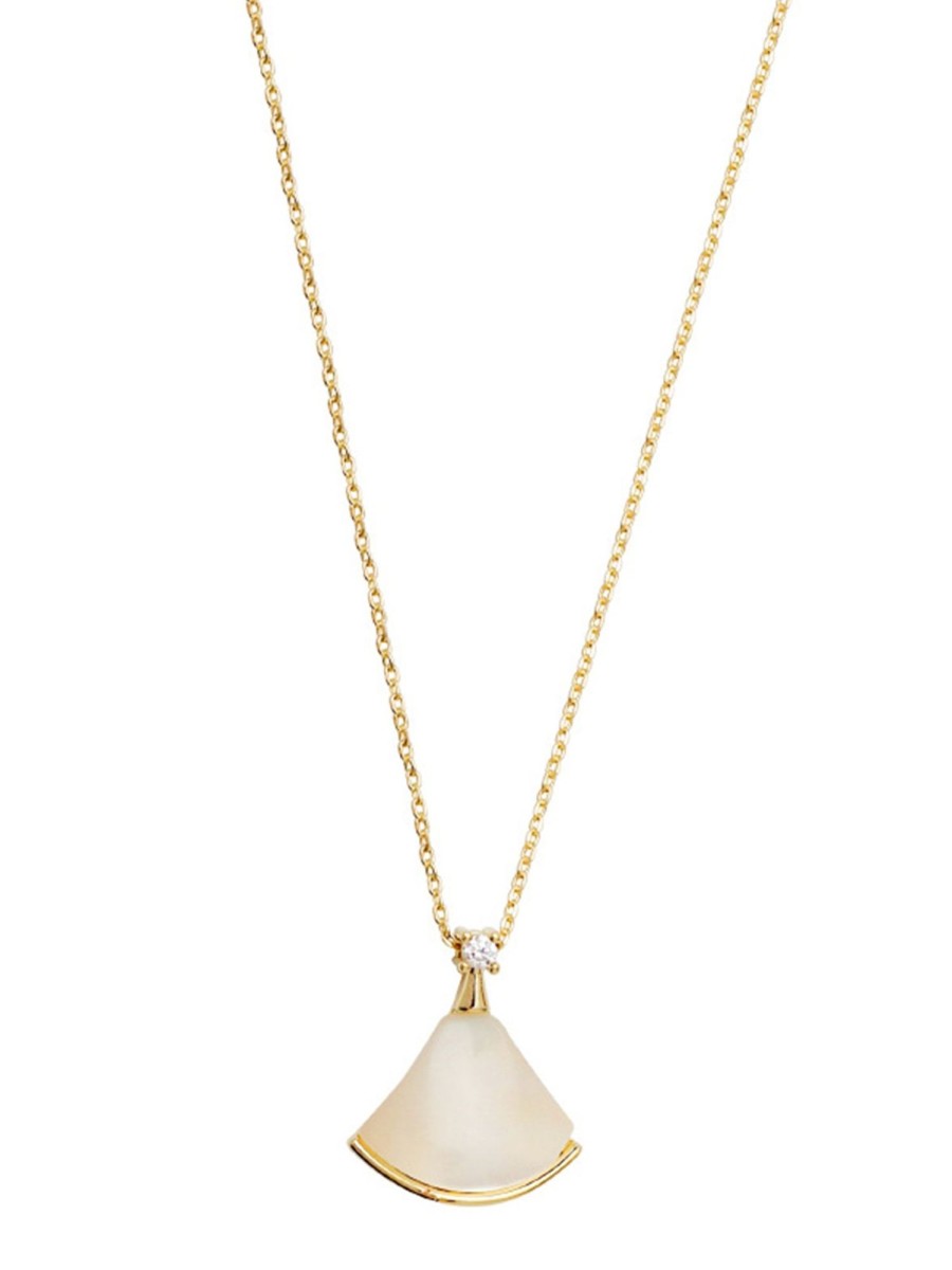 Women Ahaselected Necklaces | Scalloped Shell Necklace