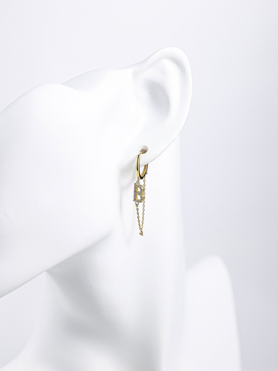 Women Ahaselected Earrings | Letter Earrings