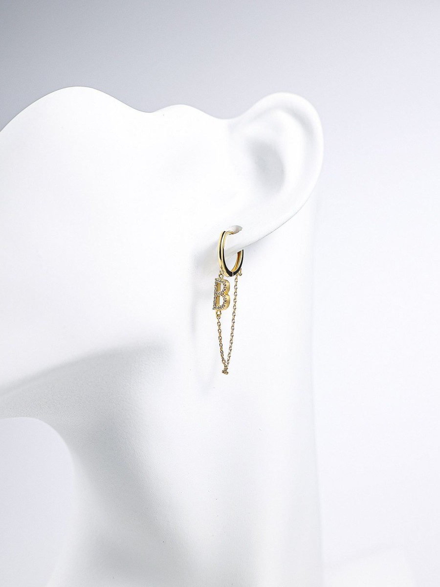 Women Ahaselected Earrings | Letter Earrings