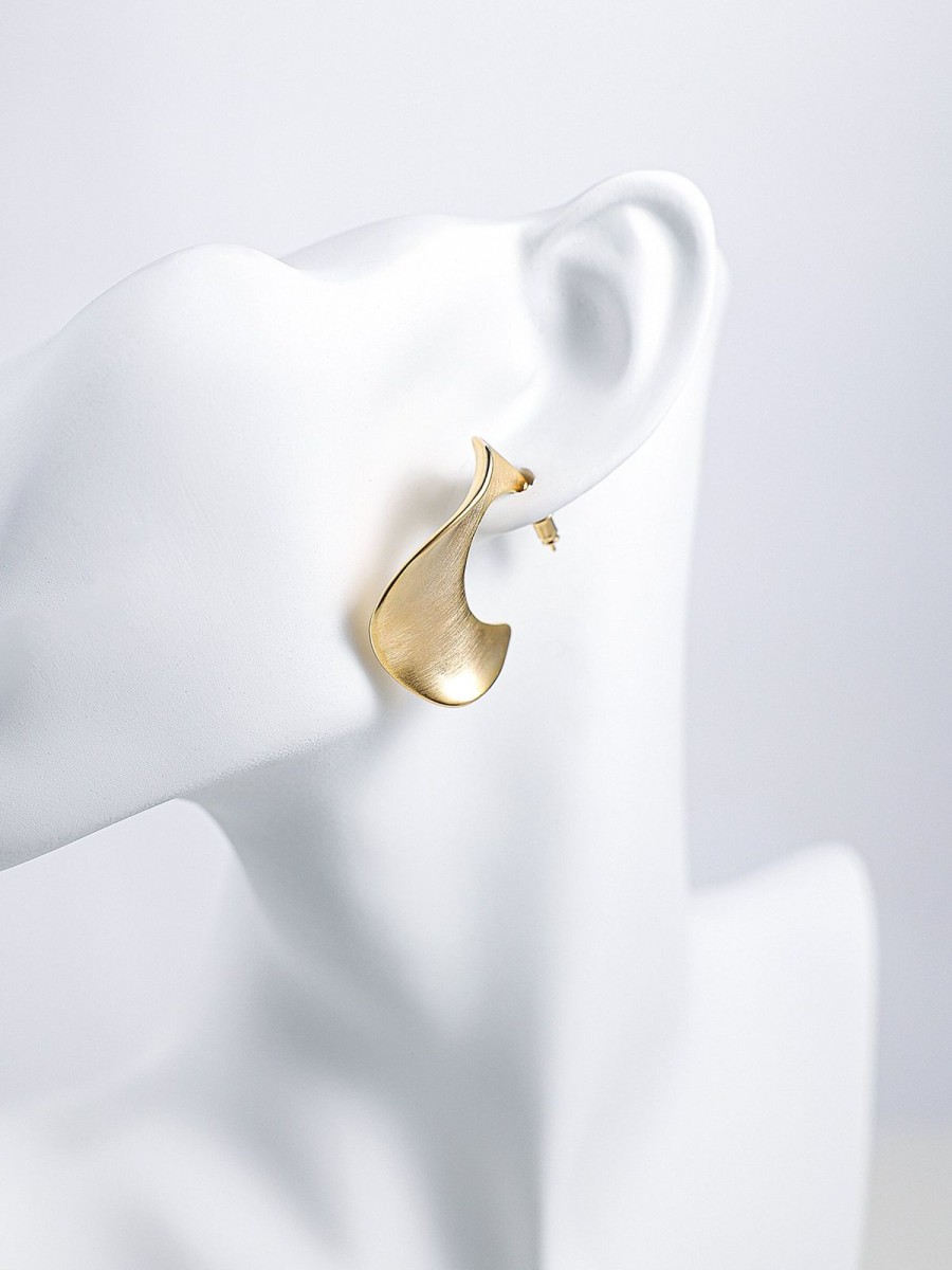 Women Ahaselected Earrings | Irregular Metal Earrings