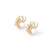 Women Ahaselected Earrings | Women'S Stylish Metal Statement Earrings Gold