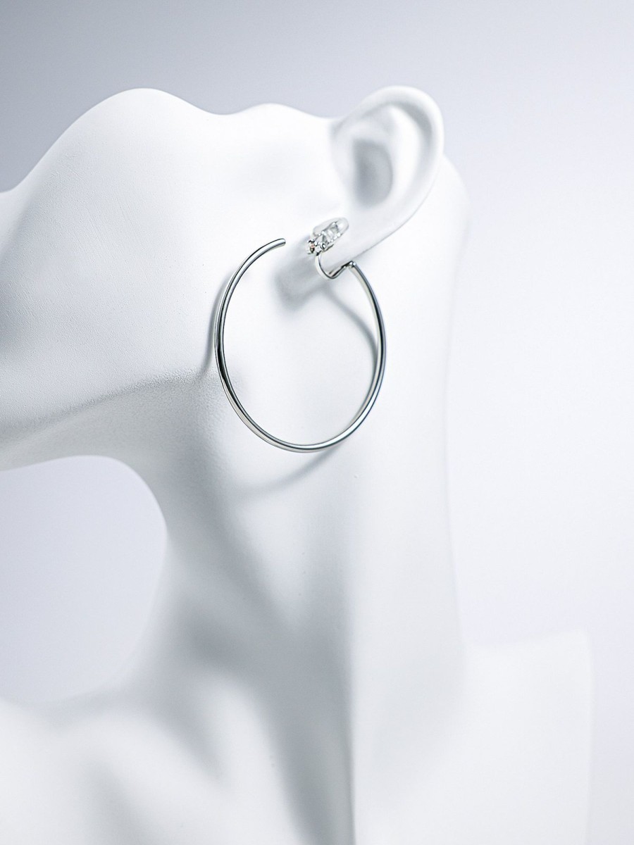 Women Ahaselected Earrings | Metal Round Earrings