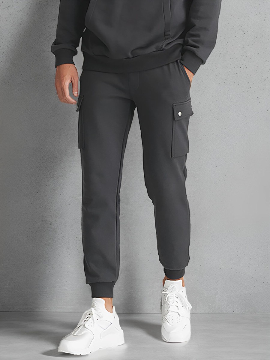 Men Ahaselected | Casual Cargo Jogger Sweatpants