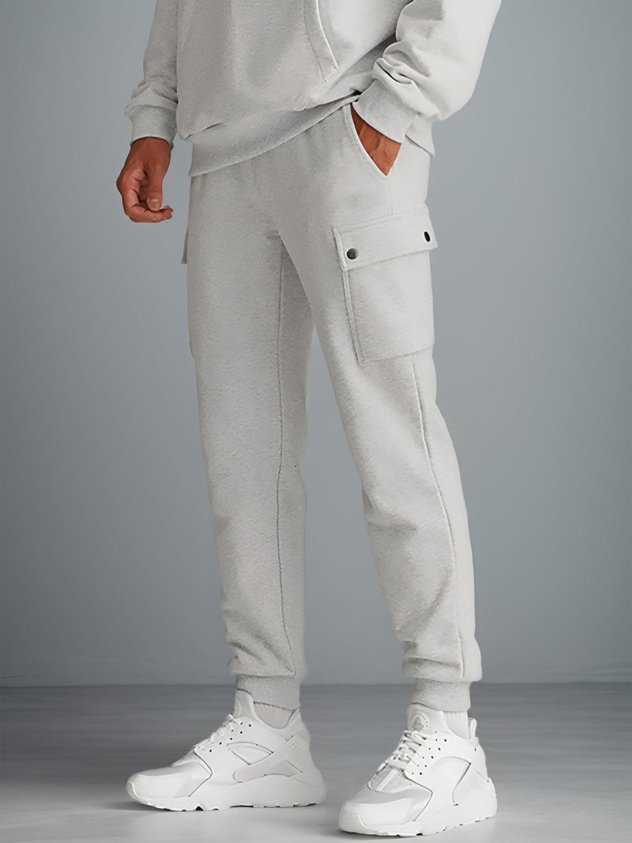 Men Ahaselected | Casual Cargo Jogger Sweatpants