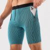 Men Ahaselected | 8" Pro Compression Lined Running Short With Zip Pockets