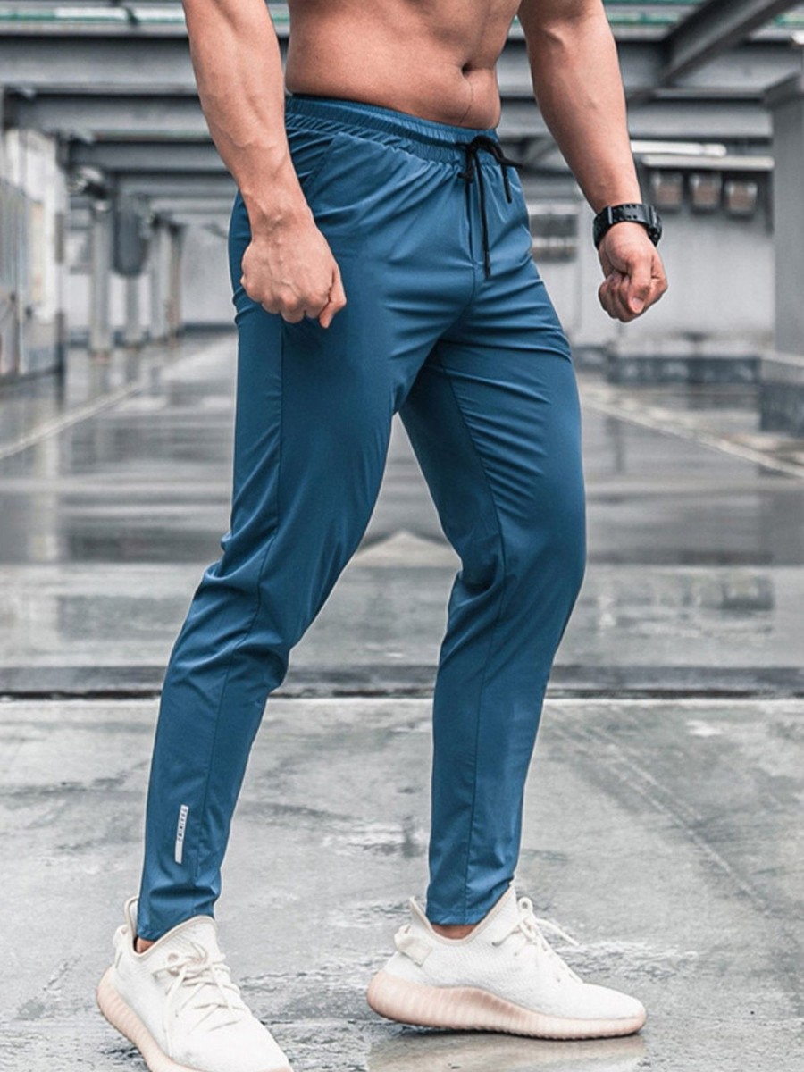 Men Ahaselected | Stretch Slim Fit Jogger Workout Pants