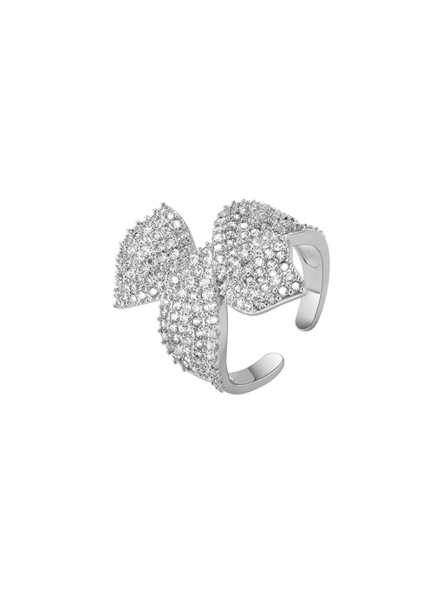 Women AhaAha Rings | Delightful Bow Crystal Ring