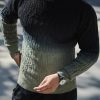 Men Ahaselected | M'S Gravity Tie Dye Cable Sweater