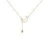 Women AhaAha Necklaces | 1Pc Gold Plated Layered Moon Necklace