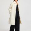 Women Ahaselected Jackets & Coats | Loose Wool Coat With Belt