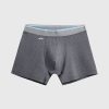 Men Ahaselected | M'S Airflow 5" Performance Boxer Brief Charcoal Heather