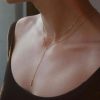 Women Ahaselected Necklaces | 14K Gold Plated Layered Chain Necklace 14Kgold