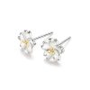 Women Ahaselected Earrings | S925 Sterling Cherry Blossom Earrings Silver