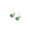 Women Ahaselected Earrings | Green Emerald Stud Earrings Light Green