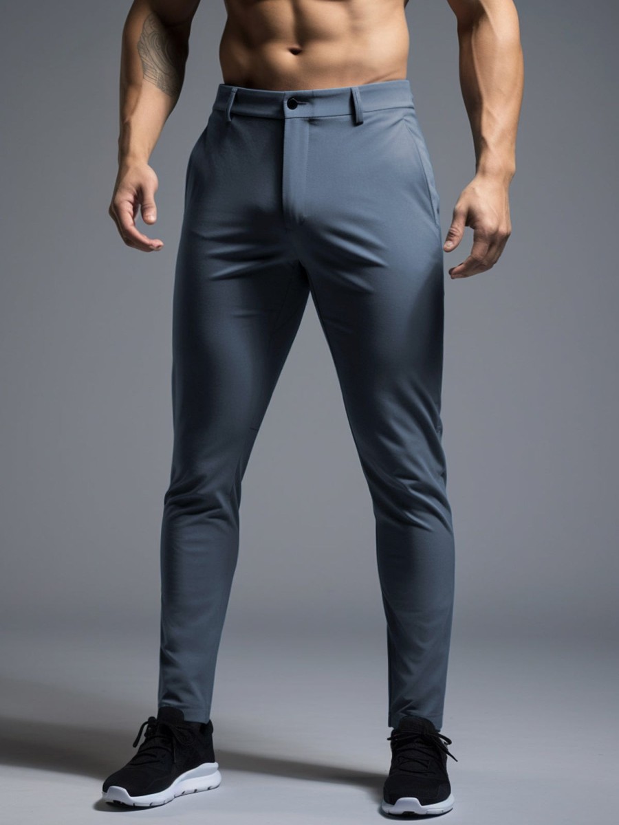 Men Ahaselected | All Day Elite Performance Chino Pant Slim Tapered - Skinny Fit#