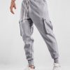 Men Ahaselected | Comfy High Rib Cargo Sweatpant Jogger