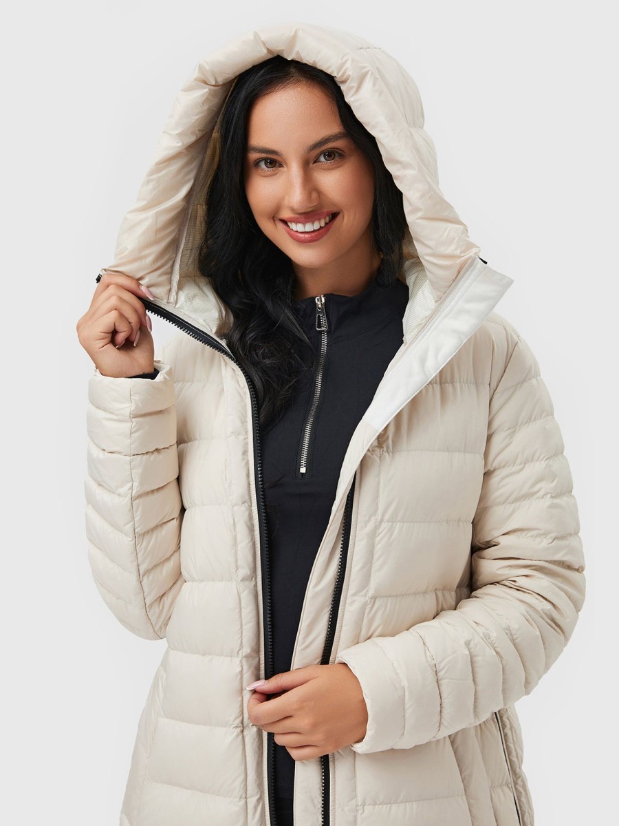 Women AhaAha Puffers | W'S Fantastic Light Hooded Down Puffer Coat