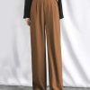 Women Ahaselected Pants | Two-Button Straight Pants