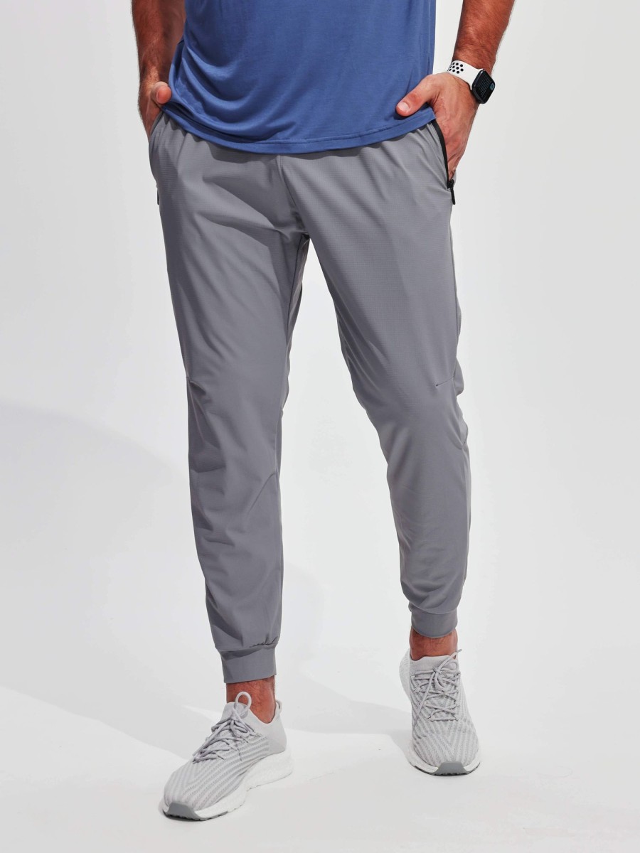 Men AhaAha | M'S Cooling Performance Jogger Edge Gym Pants