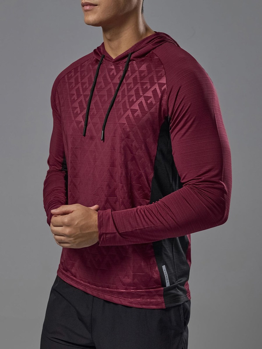 Men Ahaselected | M'S Quick Dry Hoodie Long Sleeve Performance Baselayer