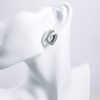 Women Ahaselected Earrings | Square Metal Sliver Earrings