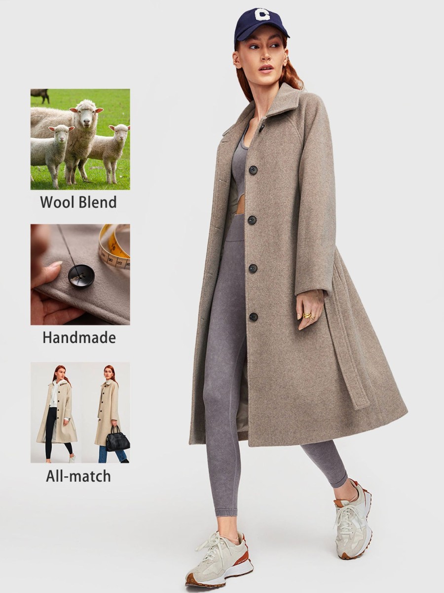 Women Ahaselected Jackets & Coats | The Modernist Wool Overcoat