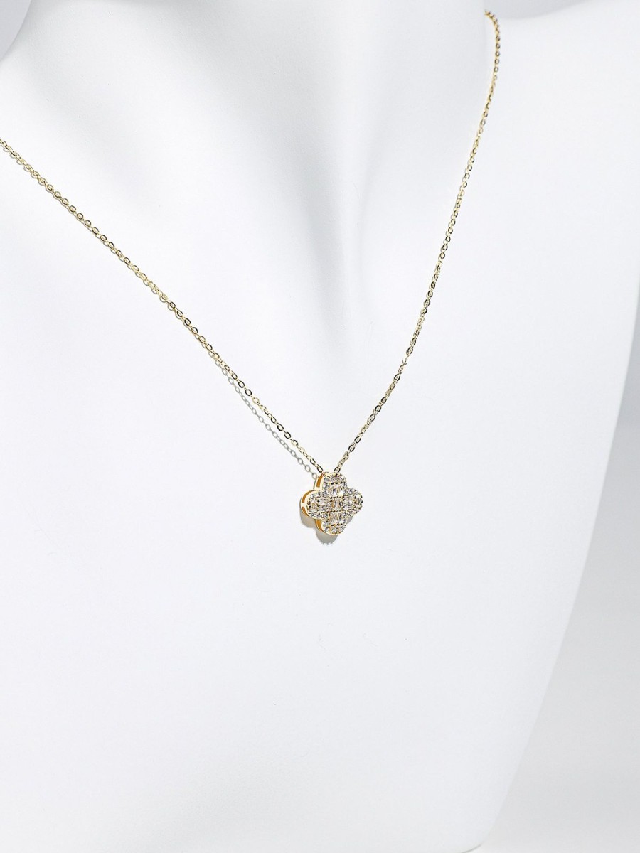 Women Ahaselected Necklaces | Diamond Petals Necklace