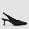 Women Ahaselected Shoes | Slingback Pump Heels Black