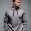 Men Ahaselected | Hoodie Muscle Fit Workout Heat Gear