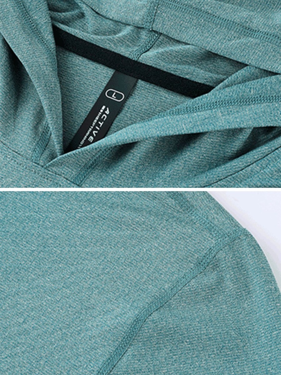 Men Ahaselected | M'S Stealth Hoodie Quick Dry Baselayer