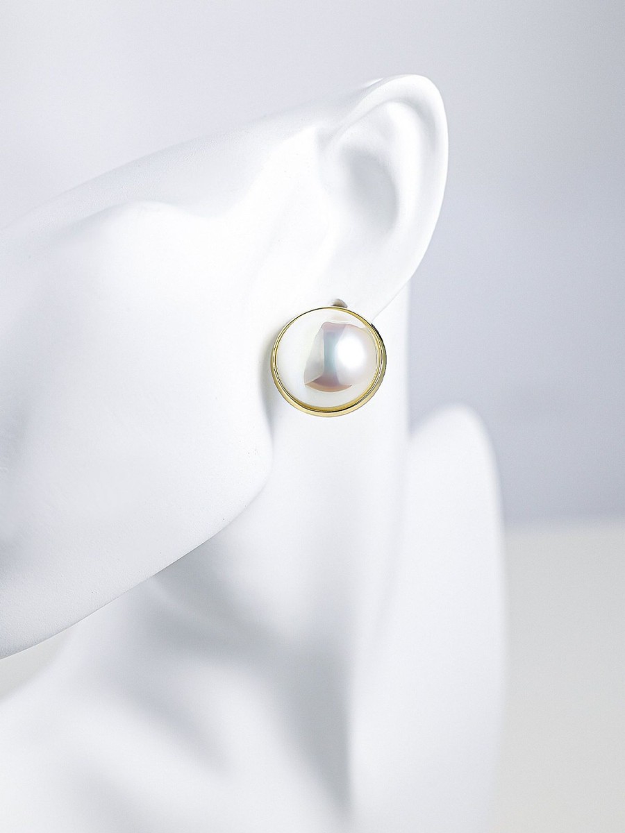 Women Ahaselected Earrings | Shiny Pearl Earrings