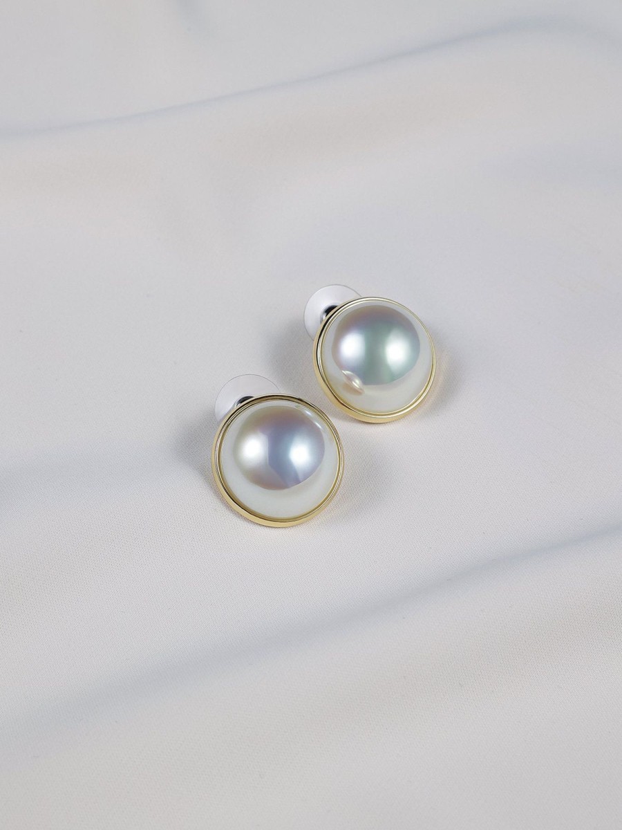 Women Ahaselected Earrings | Shiny Pearl Earrings