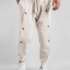 Men Ahaselected | M'S Loose Fit Tapered Sweatpant Button Jogger