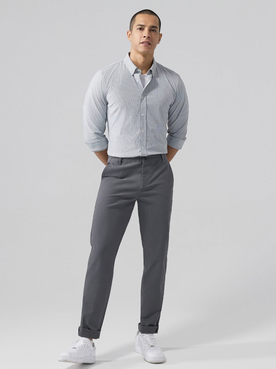 Men Ahaselected | 365 Pant 2.0 Performance Stretch Washed Twill Chino